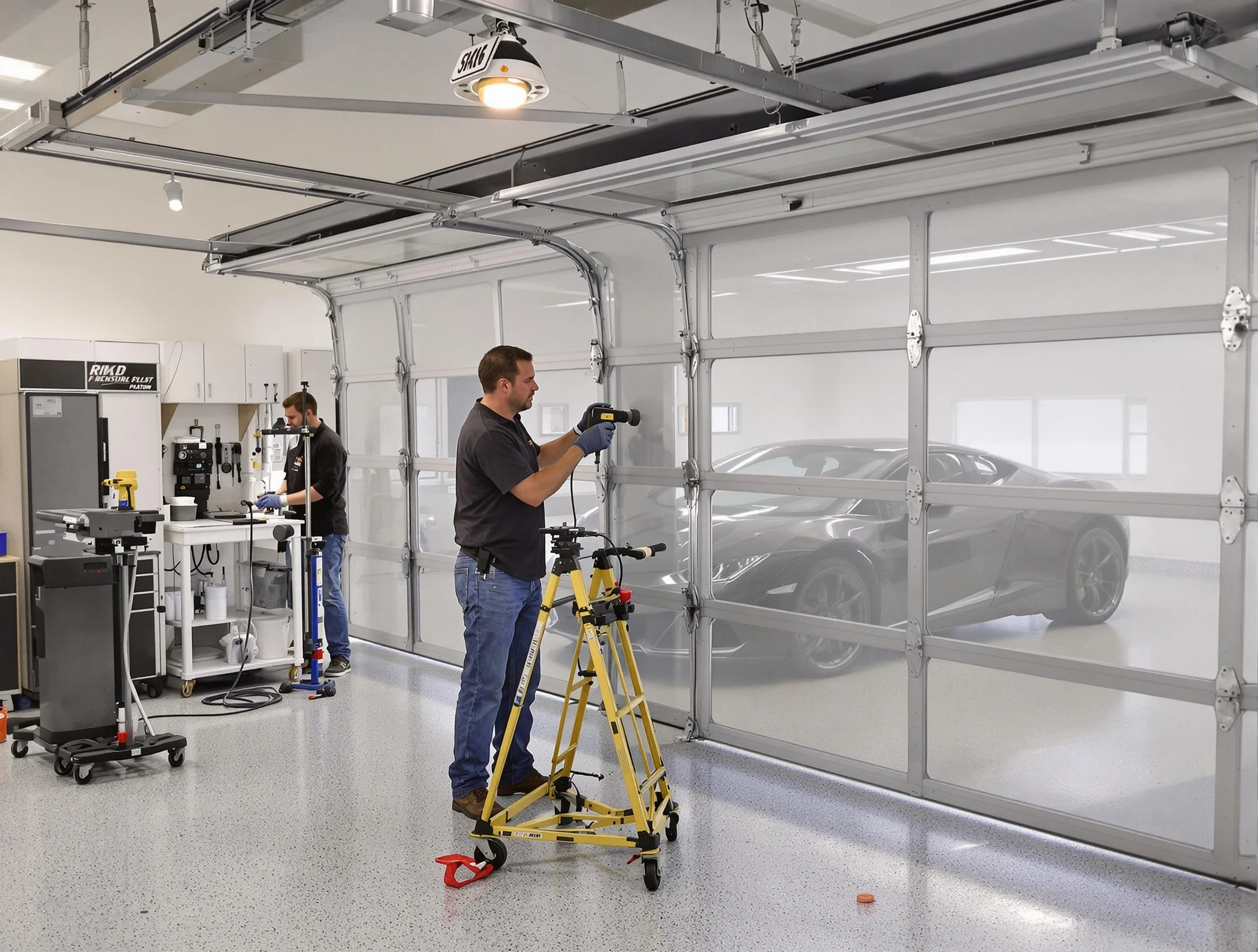 Garage Door Dents Repair in Fultondale