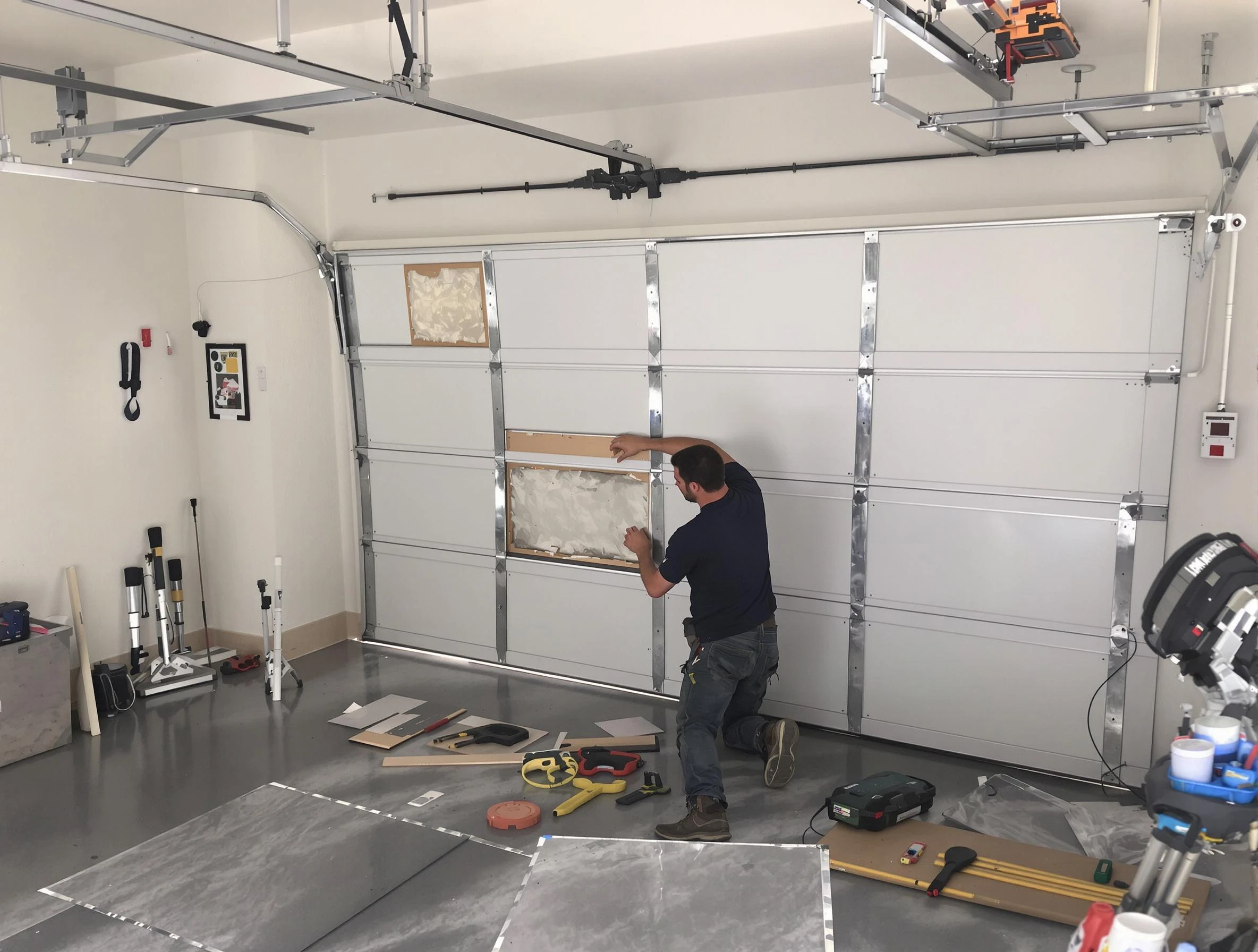 Garage Door Panel Repair in Fultondale
