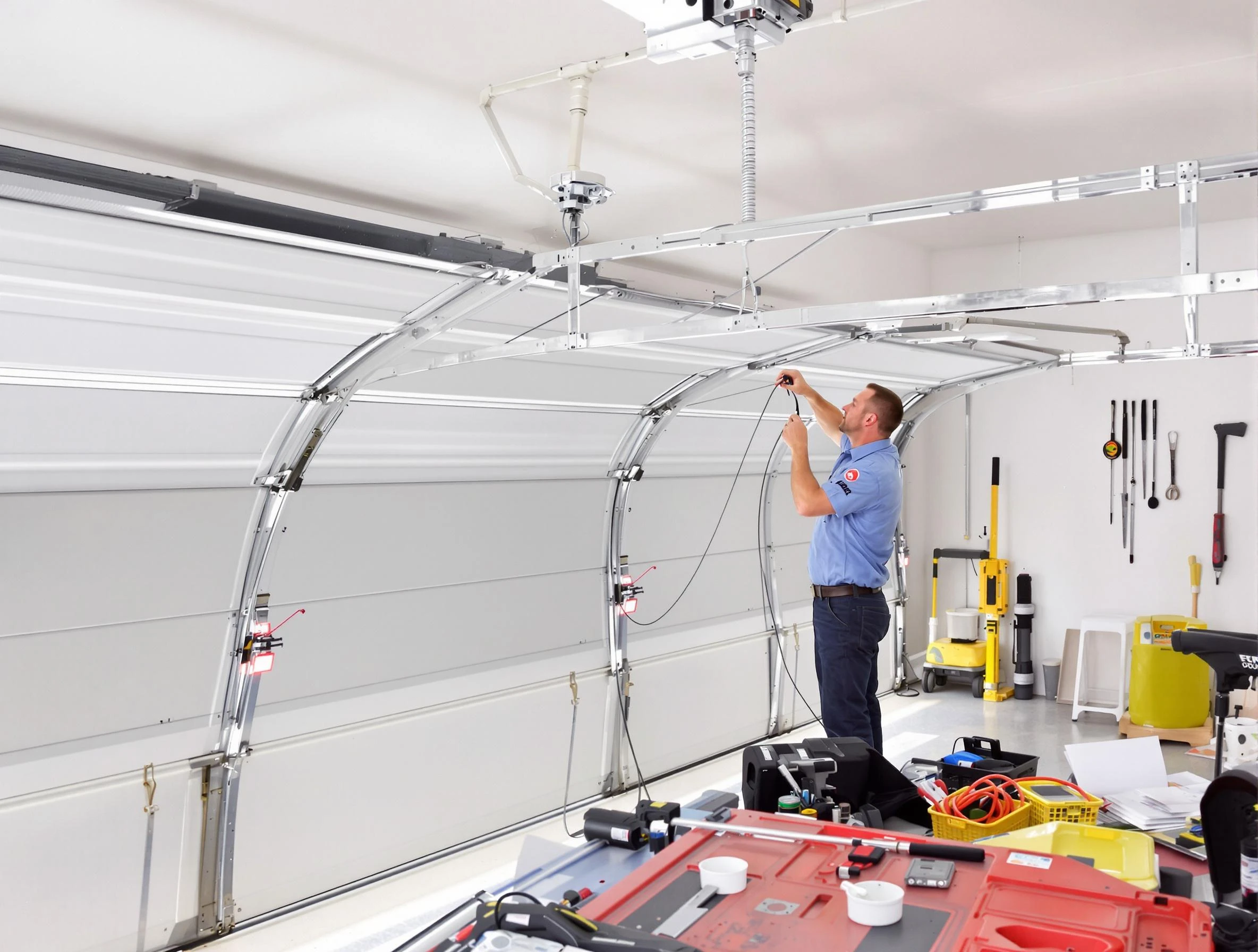 Garage door cable repair service by Fultondale Garage Door Repair in Fultondale