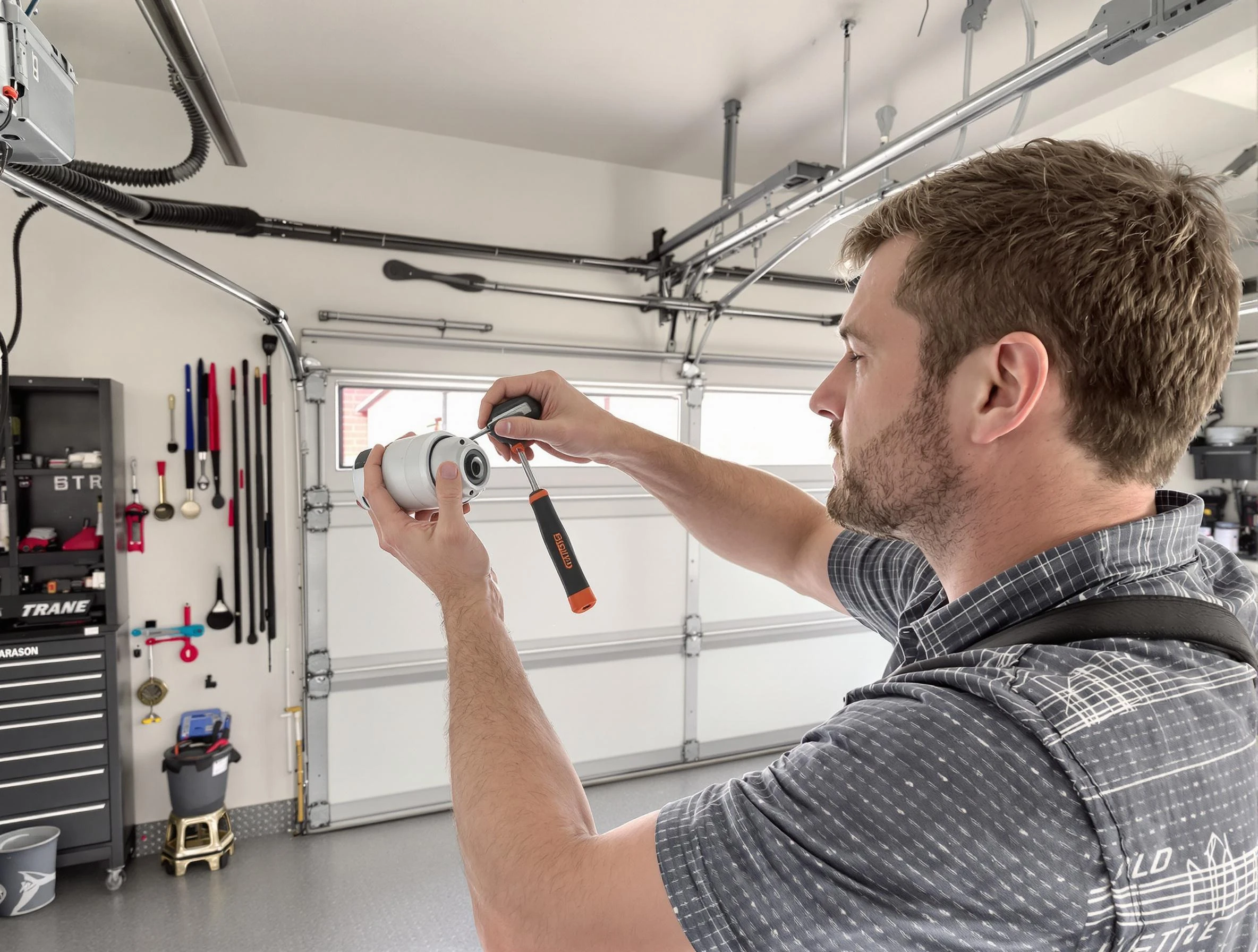 Garage door opener repair service by Fultondale Garage Door Repair in Fultondale